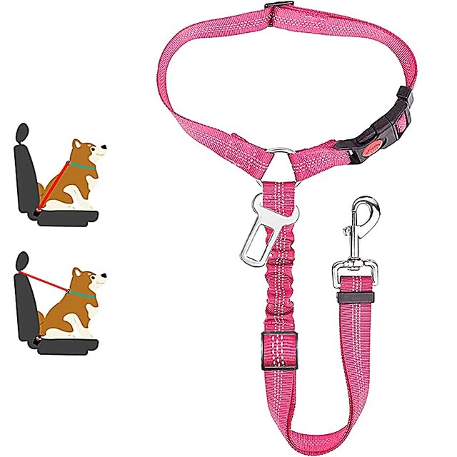 Two-in-one Dog Safety Belt