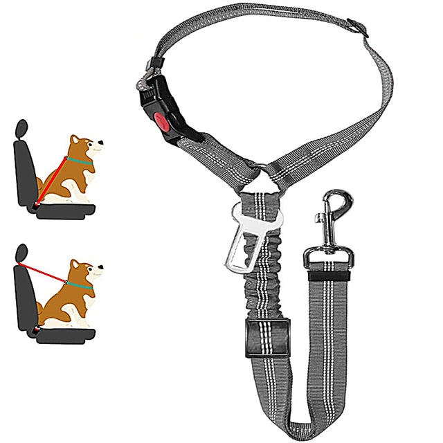 Two-in-one Dog Safety Belt