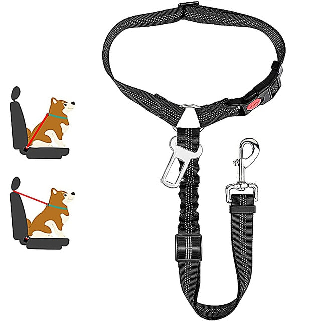 Two-in-one Dog Safety Belt