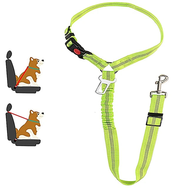 Two-in-one Dog Safety Belt