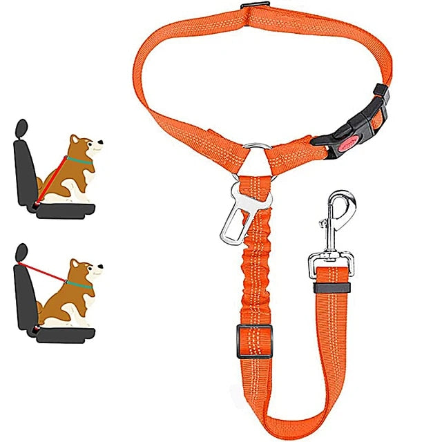 Two-in-one Dog Safety Belt